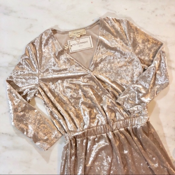 New beautiful velvet romper- never worn! - Picture 4 of 4